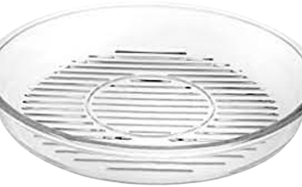Borcam Grill-Glas-Auflaufform, rund